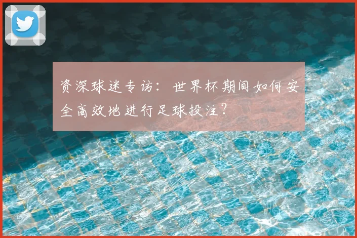 资深球迷专访：世界杯期间如何安全高效地进行足球投注？